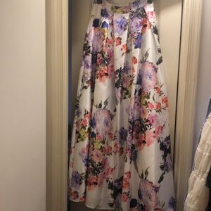 My Michelle Maxi Gown skirt